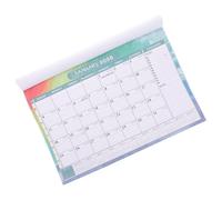 COHEALI English Hanging Wall Calendar Smooth Writing Surface Yearly Planner for Office Home School Efficient Management