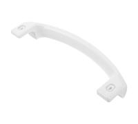 COHEALI Ergonomic Plastic Fridge Door Handle Replacement for Refrigerator and Freezer, Universal Fit 8 Inch, White, for Household Kitchen Appliance Repair and Upgrade