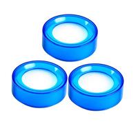 COHEALI Finger Moistener Sponge Anti-Slip Design 3 Pcs for Counting Money Easy to Clean and Large Capacity Finger Wet Sponge Tools Suitable for Office and Bank Cash Handling