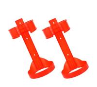 COHEALI Fire Extinguisher Mounting Bracket 2pcs Plastic Wall Bracket for Fire Extinguisher with Quick Access and Simple to Use Design, Suitable for Vehicle, Office, and School Use