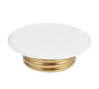 COHEALI Fire Sprinkler Nozzle Cover Sprinkler Nozzle Covering Plate Copper Material Modern Style Prevents Debris Wear Resistance Suitable for Residential Buildings and Commercial Spaces