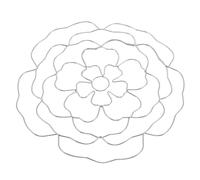 COHEALI Flower Arrangement Grid Wire Mesh 6 Inch Metal Floral Holder for Stem Fixation in Vases - DIY Ikebana Floral Display Aid for Home Decor and Florist Supplies