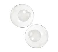 COHEALI Glass Pendant Lamp Shade 2pcs Ceiling Light Cover Globes Providing Soft Illumination Modern Elegance for Living Rooms Dining Areas