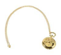COHEALI Gold Retro Horse Pocket Watch with Flip Top Lid Quartz Movement | Zinc Alloy Build, Portable Lightweight Design, for Men and Women, Birthday Gifts, Spring Holiday Festival