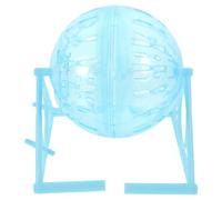 COHEALI Hamster Exercise Ball Toy for Small Pets, 12cm Plastic | Running Ball with Stand, Smooth round Edges, Suitable for Hamsters and Hedgehogs Random Color
