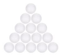 COHEALI Handmade Craft Materials 100pcs Foam Balls for Crafts,2.5cm White Foam Balls,Smooth Ball for Christmas Easter Party Decorations Party