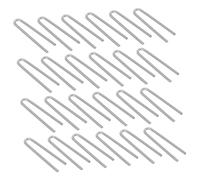 COHEALI Hanging Burning Needles and Secure Connection Design Tungsten Wire U Shaped 100pcs with High Temperature Resistance for Kiln Ceramic Firing and Pottery Projects for Ornaments