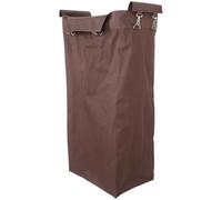 COHEALI Hanging Laundry Bag Cleaning Cart Pouch Oxford Fabric Brown Versatile Use Organization for Housekeeping Cart Hotels and Commercial Cleaning