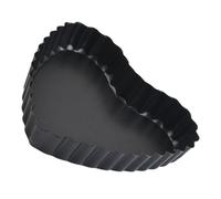 COHEALI Heart-Shape Pan Baking Tray 10.2x9.8x2.2inch Carbon Steel Non-Stick Coating Maintaining A Complete Shape Quickly Cooling Simple Generous Style for Home Kitchen Baking