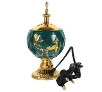 COHEALI Incense Burner Holder Vintage Electric Plug in Ceramic Burner Easy to Move Incense Stove Suitable for Home Decor Living Room