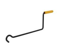 COHEALI Jack Handle Steel Trailer Jack Handle Replacement Heavy-Duty Use Ergonomic Design Crossing-Style Design Black Hand Tool for Car Maintenance and Repairing Vehicles Random Color