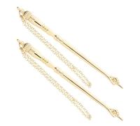 COHEALI Jewish Bible Reading Pointer Tool Metal Finger Chain 2pcs for Torah Scroll Use during Home Worship