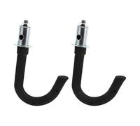 COHEALI Ladder Roof Hooks and Spacesaving Storage Stainless Steel Heavy Duty 1 Pair Ladder Stabilizer with Rubber Grip for Enhanced Wet Environment Safety for Roof and Garage Use