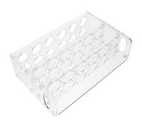 COHEALI Large-capacity Egg Holder for Fridge Side Door with Pet Material and Partition Design, Protecting Eggs in Directions for Families and Kitchen Storage
