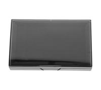 COHEALI Large Quick-Dry Stamp Ink Pad with Plastic Case Smooth Surface Practical Finance Seal Inkpad for Daily Use Bright Washable Pigments Neat Storage for Home and Office