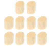 COHEALI Latch Hook Wool Yarn Set 10 Rolls Acrylic Thread for DIY Carpet Crafting 2.4X1.4X1.4 Inch Beige Comfortable and Skin-Friendly