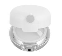 COHEALI Lip Balm Holder Lip Mask Container Refillable Flip-top Design White Compact Travel Case for On-the-go