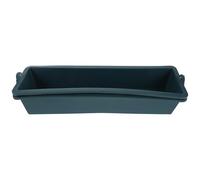 COHEALI Livestock Feeding Trough Green with Spillage Prevention and Waste Reduction Features 2pcs Heavy Duty Plastic Suitable for Calf and Cows on Outdoor Farms, Sturdy Poultry and Cattle