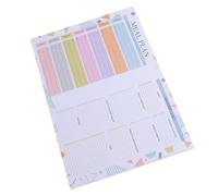 COHEALI Magnetic Weekly Meal Planner Notepad for Home Kitchen with Weekly Structure and Grocery List Organization, Paper Material, Undated 52 Sheets for Easy Dinner Planning and Meal
