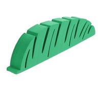 COHEALI Makeup Brush Holder Space-Saving Leaf-Shape and Toothbrush Storage Stand with Simple Installation, Durable Material Rack for Bathroom and Bedroom Use