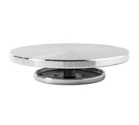 COHEALI Manual Aluminum Alloy Turntable for Pottery and Clay Sculpting with Stable and Smooth Bearing Connection, Double-Sided Rotating Plate Suitable for Handcraft and Ceramic Arts