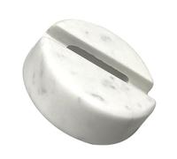 COHEALI Marble Phone Stand Solid Natural Stone Desktop Holder with Lazy Base for Home and Office Tablet Support