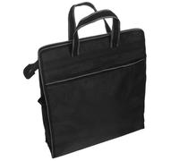 COHEALI Men’s Black Oxford Business Briefcase with Zipper - Portable Document Organizer Bag with Top Handle for Work, Travel, and Meetings