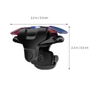 COHEALI Metal Mobile Game Trigger Buttons Portable Lightweight Game Controller Handles with Internal Slot Design Easy to Install for Phone Gaming Accessories Left Right Use