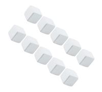 COHEALI Mineral Calcium Blocks Providing Essential Turtle Molar Calcium White 10pcs Safe and Healthy Grinding Stone for Tortoise and Reptiles for Adding into Water and Fish Tanks