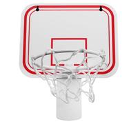 COHEALI Mini Clip-on Basketball Hoop for Indoor Trash Can in Bedroom and Office Spaces, White Plastic Material with Easy to Wipe down Surface, Promotes and Fun