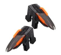 COHEALI Mobile Phone Game Trigger Six-Finger Controller Pair, Sensitive Shoot Gamepad Buttons for Competitive Mobile Gaming, Universal Phone Gaming Controller Accessories