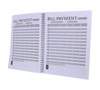 COHEALI Monthly Budget Planner Notebook Hardcover Expense Organizer Monthly Money Tracker Bill Payment Record Book Financial Budget and Expense Tracker