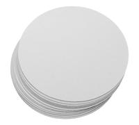 COHEALI Mouse Pad and 2mm Thick Non-slip Rubber Base 12pcs White Sublimation round 8x8 Inches Smooth Precision Surface for Office and Gaming Use