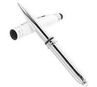 COHEALI Multifunctional White LED Lighted Ballpoint Pen with Capacitive Stylus Tip, Portable Office Writing Pen for Touch Screens and Tablet Use