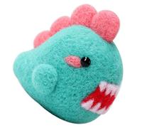 COHEALI Needle Felt Kit DIY Wool Felting Doll Material Kit for Beginners with Green Felt and Step-by-Step English Instructions for Home Decoration and Handmade Crafts