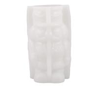 COHEALI Nutcracker Soldier Silicone Candle Mold for DIY Handmade Crafts with Easy Demolding and Repeated Use, Highly Detailed Design for Christmas and Candle Making