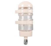 COHEALI Pet Water Dispenser Automatic Hanging Type Prevents Overflow Pp Stainless Steel about 400ml for Cage Use Pets Cats Dogs