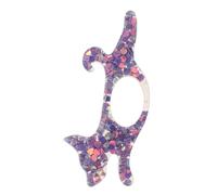 COHEALI Portable Dog-Shaped Thumb Ring Page Holder Bookmark for Book Reading Aid Lightweight Book Weight Page Holder Smooth Polished Comfortable Fit for One-Handed Reading