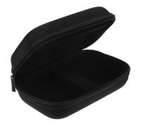 COHEALI Portable Electronics Bag Storage Bag Multifunctional Design Effective Protection Black Oxford Cloth Eva Hard Shell with Mesh Pocket for USB Cable Suitable for Work and Events