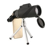 COHEALI Portable High-transparency High Magnification 40x60 Monocular Telescope with Tripod and Phone Holder Body for Bird Watching and Football Games