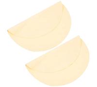 COHEALI Pottery Trimming Mat 2pcs Round Clay Throwing Cloth Reusable Pottery Wheel Bats Cloth for Making Ceramics Machine Accessories