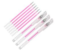 COHEALI Professional Pink Tattoo Pen Set for Use, Easy to Replace Plastic Pen with Delicate Body, for Precise Lip and Eyebrow Tattoo Positioning, Suitable for Women and Professionals