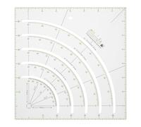 COHEALI Quilting Ruler Fabric Sewing Ruler Acrylic Cutting Tool Safe for Human Health for DIY Sewing Crafts