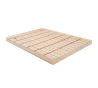 COHEALI Rabbit Wooden Grinding Board for Small Pet Cage Nail Care | Yellow Board Shape, Scratching Plate Use, Chic Fresh Style for Rabbit and Other Small Animals
