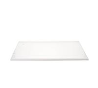 COHEALI Refrigerator Tempered Glass Shelf 400x240mm with Double Edge Guard, Fridge Glass Divider Rack Replacement for Standard and Rv Fridges, Freezer Storage Organizer