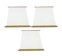 COHEALI Reusable Water Writing Cloth Set Lightweight Imitation Xuan Paper Material 3pcs for Chinese Calligraphy Practice Suitable for Students and Beginners, for Studio and On-the-go Use