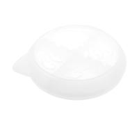 COHEALI Reusable White Silicone Pet Bowl Mold for DIY Crafts, Sturdy and Not Easy to Break Or Deform, for Making Custom Animal Food Bowls at Home