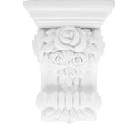 COHEALI Roman Corbels Small Peel and Stick Decorative Greek Column Capitals Polyurethane Corbels for Ceiling Archway Decoration