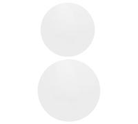 COHEALI Round Gel Printing Plates Set 5.91 in and 7.09 in Reusable Gel Plate for Scrapbooking Card Making Art Journaling Monoprinting Easy Clean Craft Printing Plate for Home Studio Use