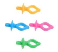 COHEALI Silicone Bobbin Clips Set Comfortable Grip 4pcs Round Handle Bobbin Thread Holders that Prevent Unraveling for Sewing Tasks for Organizing Sewing Projects